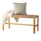 Alaterre Furniture Newport 40in Wood Bench with Handcrafted Woven Rope Seat, Natural ‎ANNP0420 - alternate 7